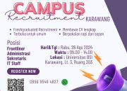 Warga Karawang Yuk Siapakn CV Kamu, Universitas BSI Siap Gelar Campus Recruitment lho!