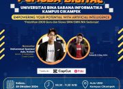 Workshop Pemuda Digital UBSI Kampus Cikampek: Empowering Your Potential with Artificial Intelligence