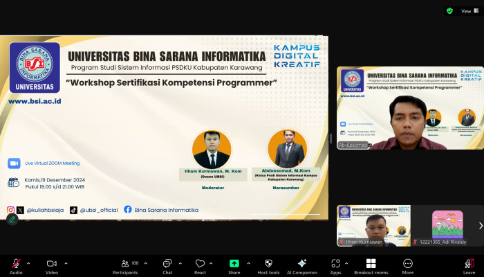 Universitas BSI Persiapkan Mahasiswa Hadapi Tantangan Industri 4.0 dengan Sertifikasi Kompetensi Programmer