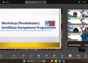 UBSI Karawang Siapkan Mahasiswa Hadapi Tantangan Industri Digital 4.0 melalui Pembekalan Sertifikasi Kompetensi Programmer