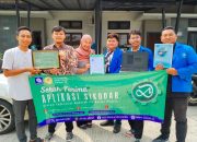Mahasiswa UBSI Kampus Karawang Serahkan Aplikasi Sikodar, Dukung Transformasi Digital CV Darma Negara