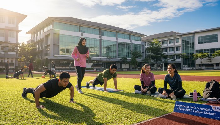 Gerak Tubuh Ringan Bikin Mahasiswa Karawang Tetap Sehat Meski Padat Tugas