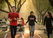 Olahraga Terbukti Ampuh Jadi Moodbooster Alami Mahasiswa UBSI Karawang di Tengah Padatnya Tugas