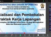 Sosialisasi Praktik Kerja Lapangan UBSI Karawang Siapkan Mahasiswa Menuju Dunia Kerja