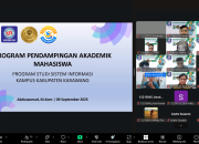 Program Studi Sistem Informasi Kampus Karawang Gelar Pendampingan Akademik bagi Mahasiswa