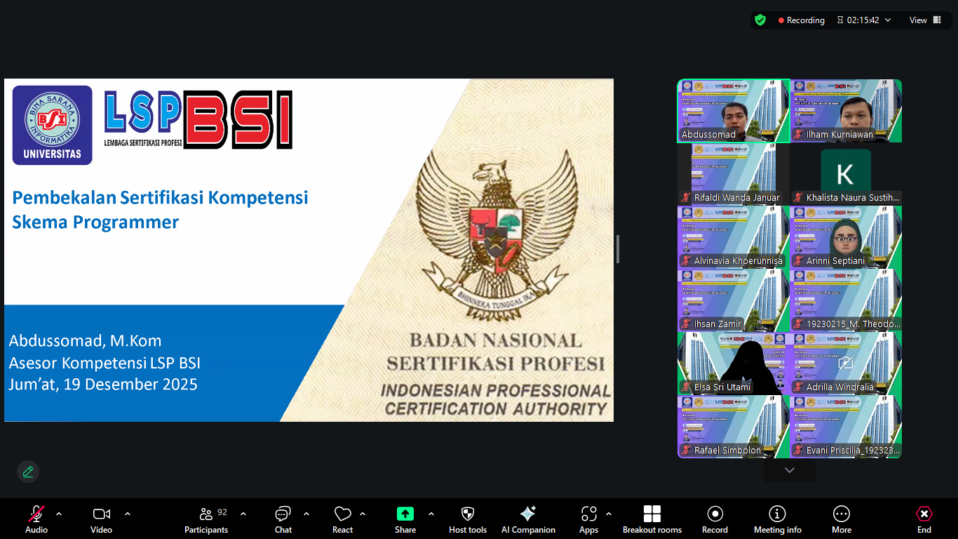 Sertifikasi Kompetensi 