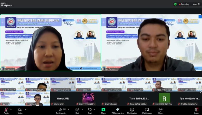 Mahasiswa Akuntansi UBSI Karawang Ikuti Sosialisasi Penyusunan Outline Tugas Akhir