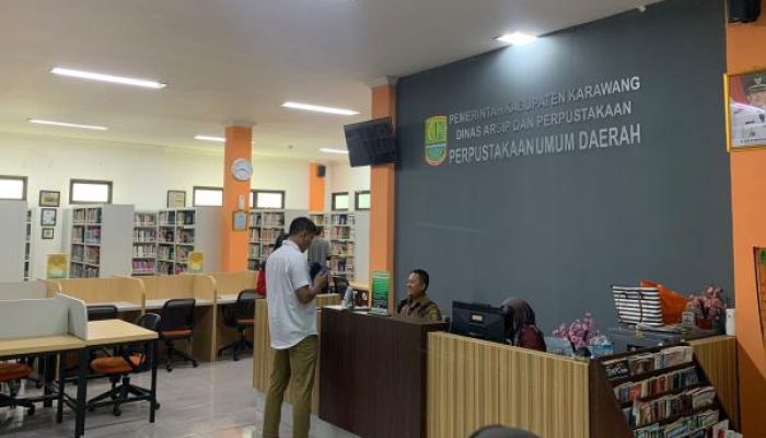 Perpusda Karawang Jadi Pilihan Masyarakat untuk Ngabuburit Selama Ramadan