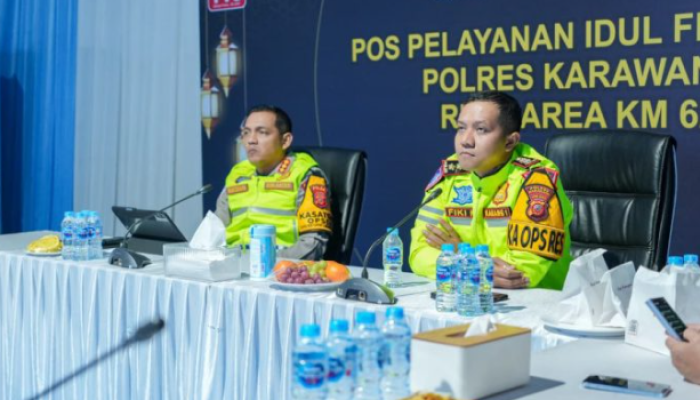 Polres Karawang Siagakan 785 Personel Hadapi Puncak Arus Balik