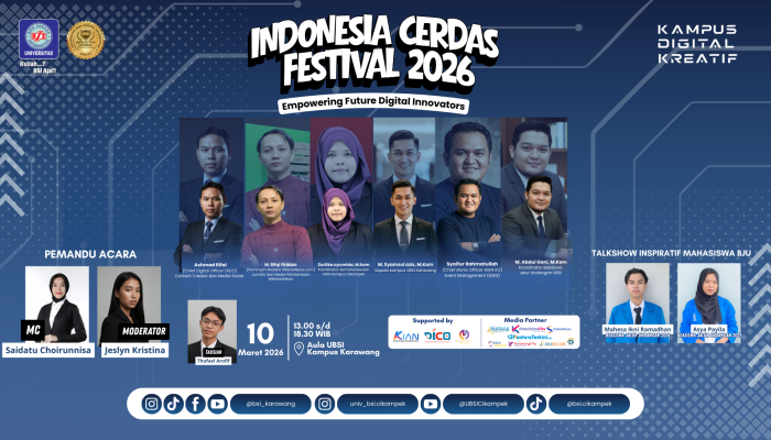 UBSI Karawang Gelar Indonesia Cerdas Festival 2026