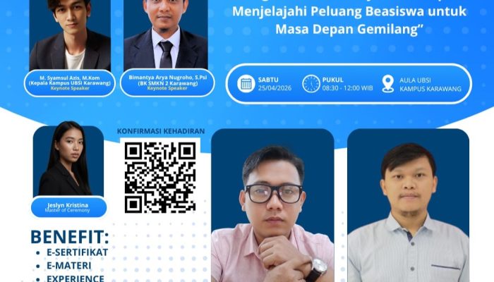 Biaya Jadi Hambatan Kuliah, UBSI Karawang Buka Akses Beasiswa Lewat Open House