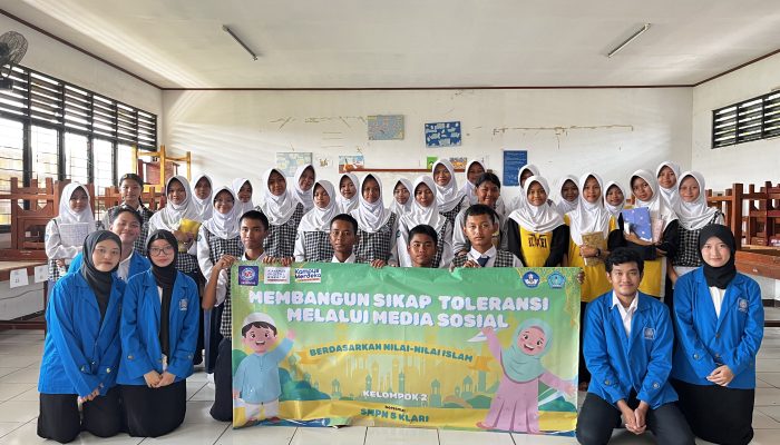 Mahasiswa UBSI Karawang Edukasi Toleransi Digital di SMPN 5 Klari