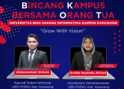 UBSI Karawang Gelar Bincang Kampus Bersama Orang Tua