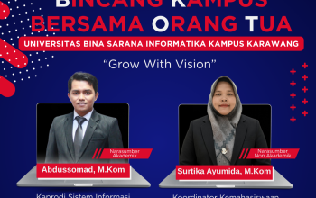 UBSI Karawang Gelar Bincang Kampus Bersama Orang Tua