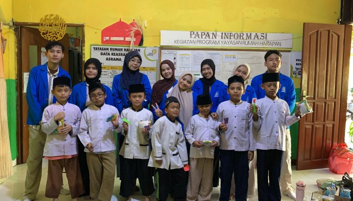 Mahasiswa UBSI Karawang Gelar Penyuluhan Kemanusiaan di Asrama Yatim