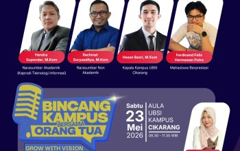 UBSI Cikarang Gelar Bincang Kampus Bersama Orang Tua