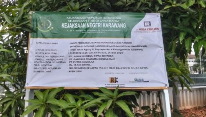 Gedung Kejari Karawang Direvitalisasi, Layanan Pindah Sementara