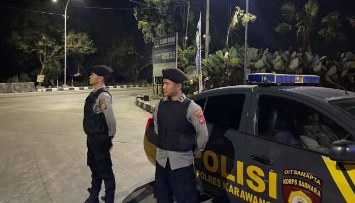 Polres Karawang Tingkatkan Patroli di Titik Rawan Kriminalitas