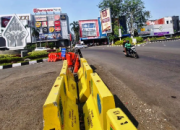 Dishub Karawang Blokade Bundaran Ramayana untuk Kurangi Kemacetan