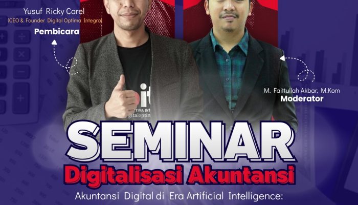 Seminar Digitalisasi Akuntansi Bahas Peran AI di Dunia Kerja