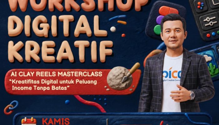 DICO Karawang Gelar Workshop AI Clay Reels