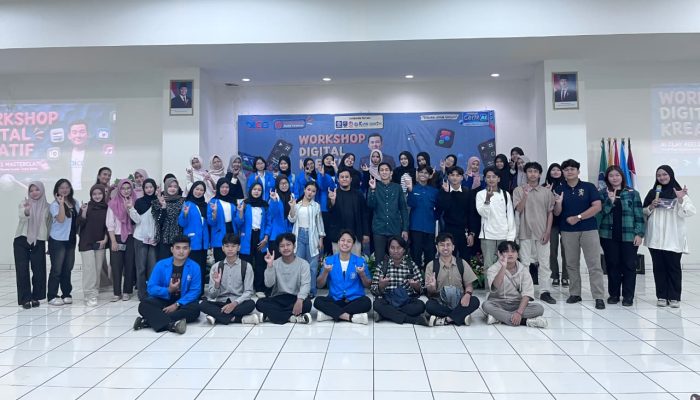 Workshop AI Clay Reels UBSI Karawang Bahas Peluang Konten Digital