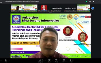 UBSI Karawang Bekali Mahasiswa Hadapi Sertifikasi Pemrogram Muda