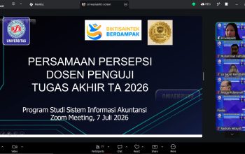 Dosen Penguji SIA UBSI Samakan Standar Penilaian Tugas Akhir