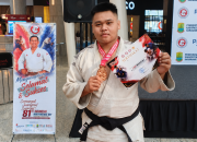 Moses Manuputty Raih Perunggu Kejurnas Judo Mahasiswa