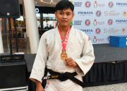Muhammad Dhifa Raih Emas Kejurnas Judo Kelas -81 Kg