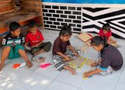 Posko BSI Explore Jadi Ruang Belajar Anak Desa Karang Indah