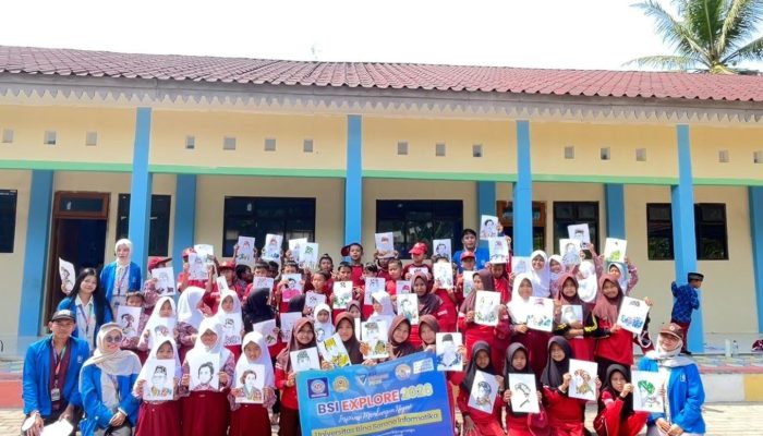 Siswa SDN Karang Indah 01 Belajar Daur Ulang Lewat Mozaik