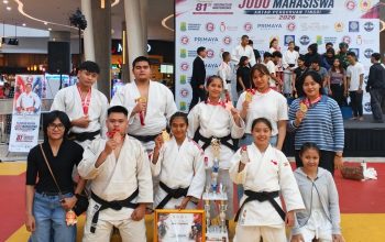 UBSI Karawang Borong 8 Medali di Kejurnas Judo Mahasiswa