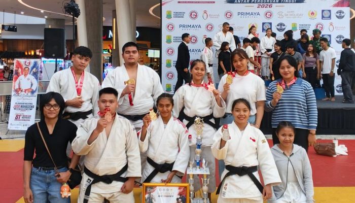UBSI Karawang Borong 8 Medali di Kejurnas Judo Mahasiswa