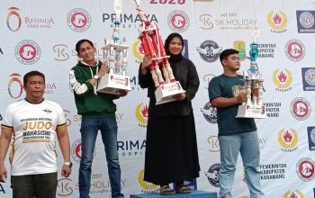 UBSI Kampus Karawang Juara Umum II Kejurnas Judo