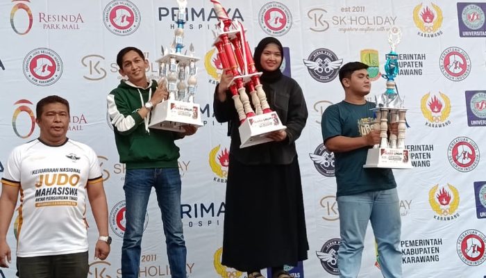 UBSI Kampus Karawang Juara Umum II Kejurnas Judo