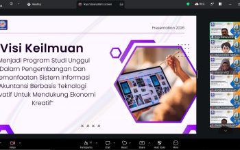 Rapat UPA SIA Evaluasi Akademik dan Susun Agenda Semester Baru