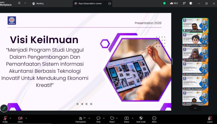 Rapat UPA SIA Evaluasi Akademik dan Susun Agenda Semester Baru
