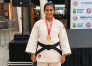 Zhovanis Keisya Raih Emas Kejurnas Judo Mahasiswa