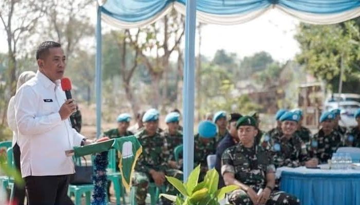 Bupati Karawang Lepas 287 Prajurit Yonif 305 untuk Misi Perdamaian