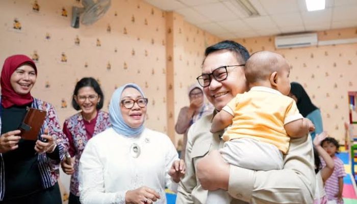 KSP dan Menteri PPPA Tinjau Standar Daycare di Cikarang-Karawang