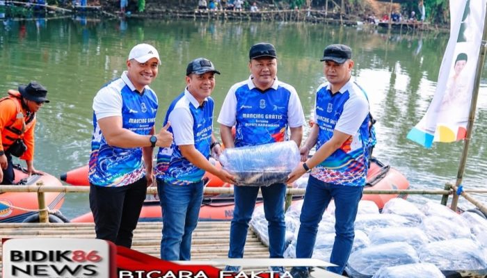 Mancing Gratis Digelar Serentak di 30 Kecamatan Karawang