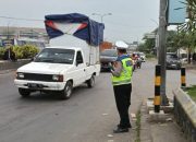 Satlantas Polresta Karawang Perkuat Pengaturan Lalu Lintas Jam Sibuk