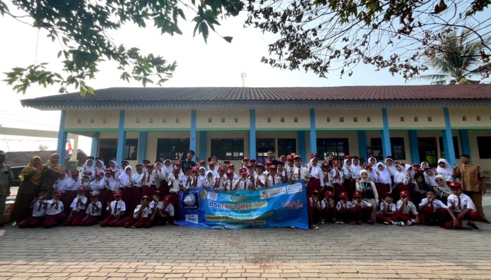 Mahasiswa BSI Explore Berpamitan, Tinggalkan Kesan di SDN Karangindah 01