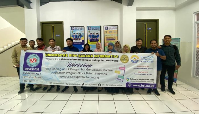 Workshop Vibe Coding Dorong Dosen Kembangkan Aplikasi Modern