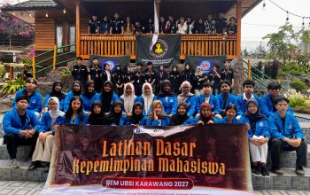 LDKM 2026 BEM UBSI Karawang Asah Jiwa Kepemimpinan Mahasiswa